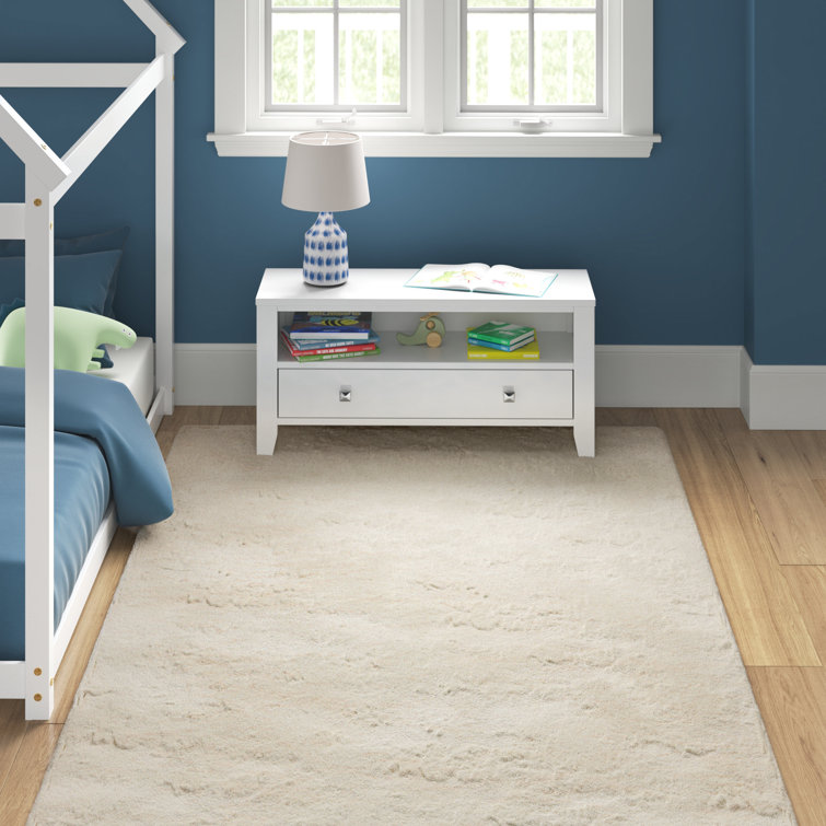 Tapis crème tissé à la main Ahniya