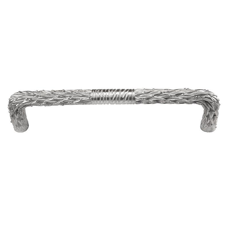 San Michele Arch Pull, Satin Nickel, 8"