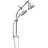 Filtered Shower Head and Hand Sprayer Set on 21" Adjustable Height No-Drill Slide Bar-103008404
