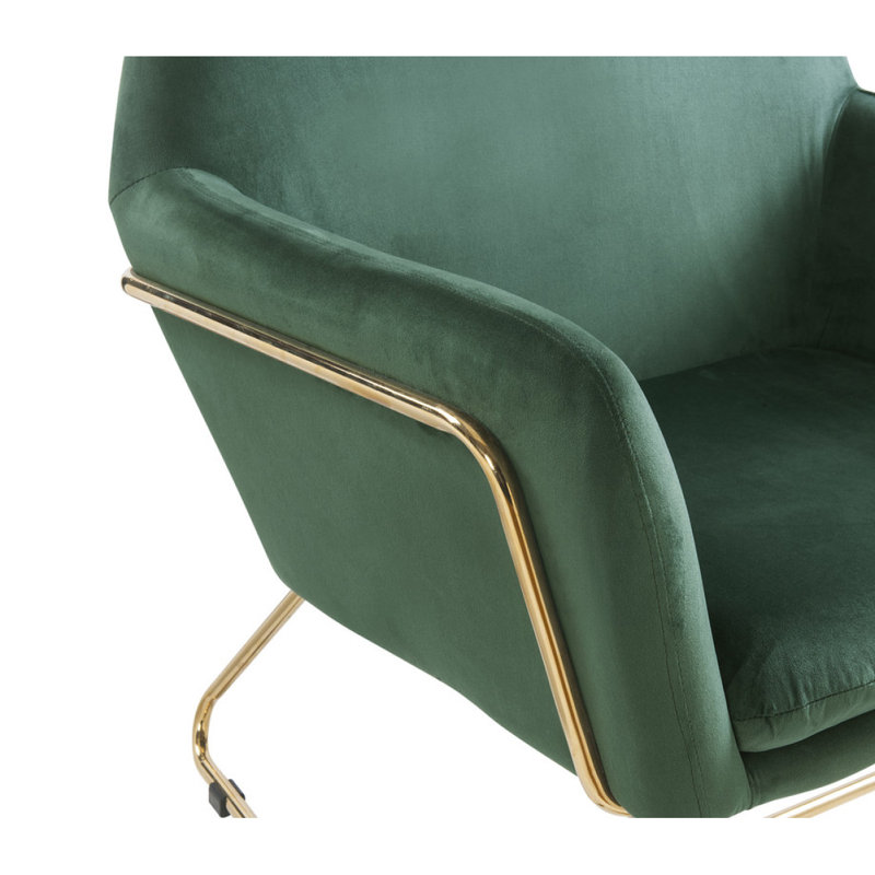 Fauteuil Rivington de 74,93 cm de large, Vert
