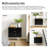 Shawnda 31.5'' W Modern 3 Drawer Fluted Dresser with Metal Legs-1518605346
