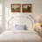 Magnolia Stain-Resistant Performance Velvet Full Size Headboard In Alabaster Cadet Blue-174843668-174843662