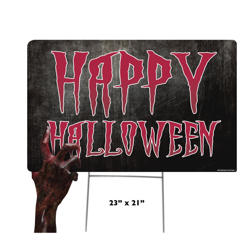 Piquet de jardin Happy Halloween