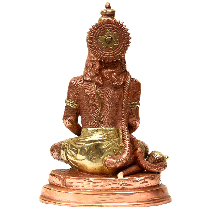 le Hanuman méditant, Cuivre