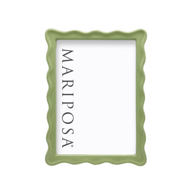 Mariposa Wavy Metal Picture Frame Collection