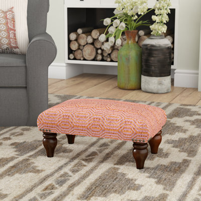 Solid + Manufactured Wood Accent Stool