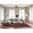 Machine Washable Overdyed Brown Area Rug-543601788