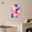 Peony Burst Vision, toile moderne de couleur abstraite par Art Remedy-107455069-107455056