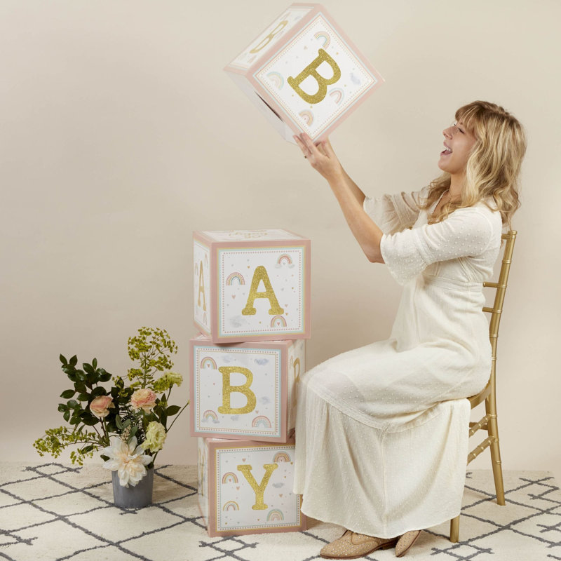 Paper New Baby Photo Props