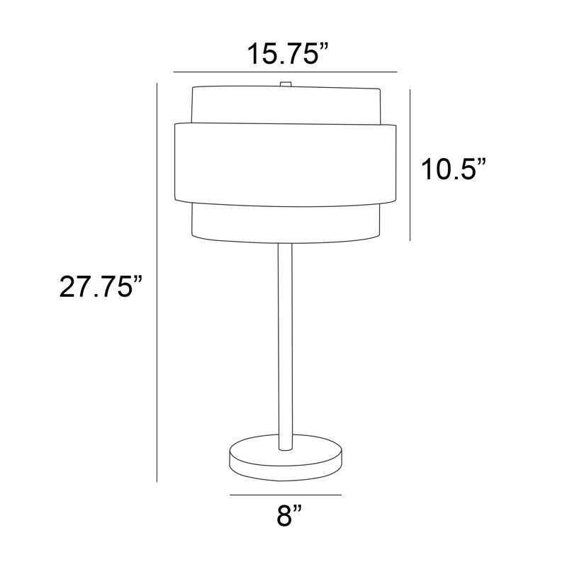 Lampe de table Crowborough