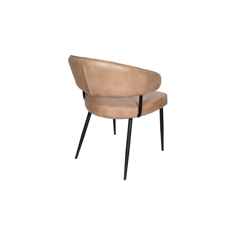 Brisben Leather Arm Chair