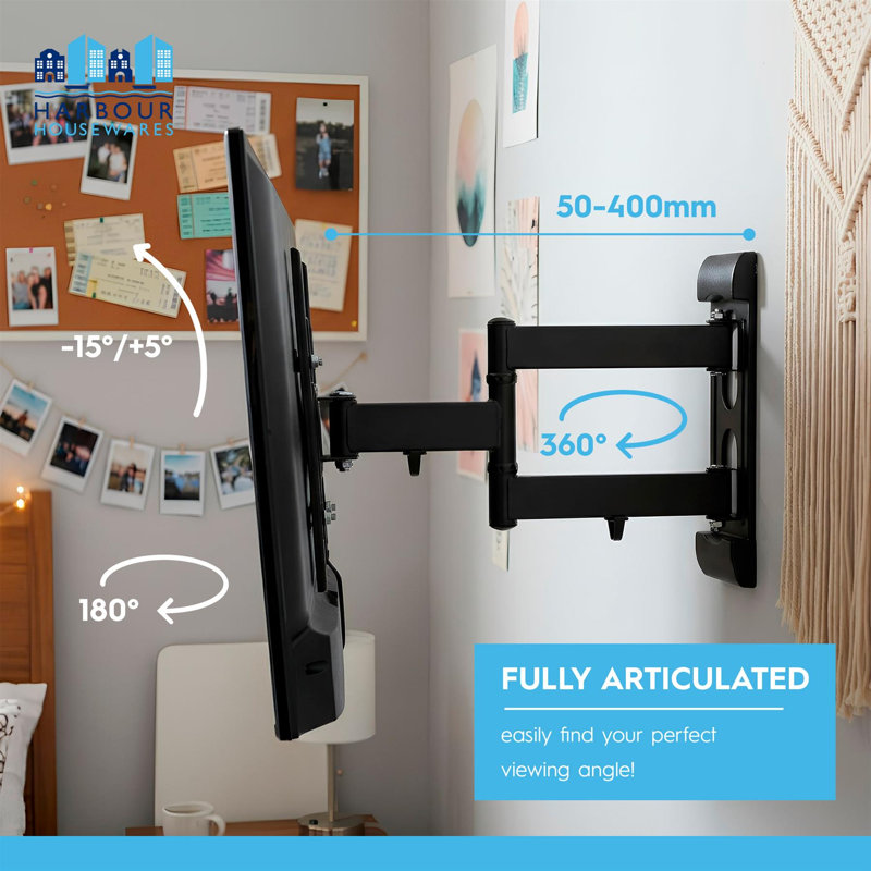 Harbour Housewares Articulating TV Wall Bracket