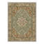 Tapis oriental traditionnel vert/brun à poils courts, lavable et antidérapant-871229656