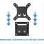 Low Profile Tilting Tv Wall Mount | Screens Up To 32"
