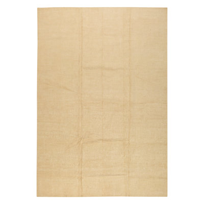 Hand Knotted Area Rug in Ivory