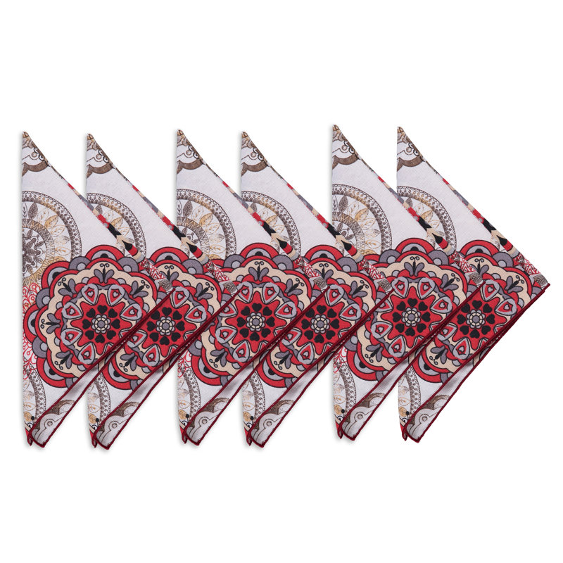 Ensemble de serviettes 17 po médaillons Woodbridge