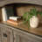 Storage Cabinet, Brown finish