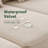 118'' Modern Sectional Sofa, Velvet Upholstered Sofa,  Beige