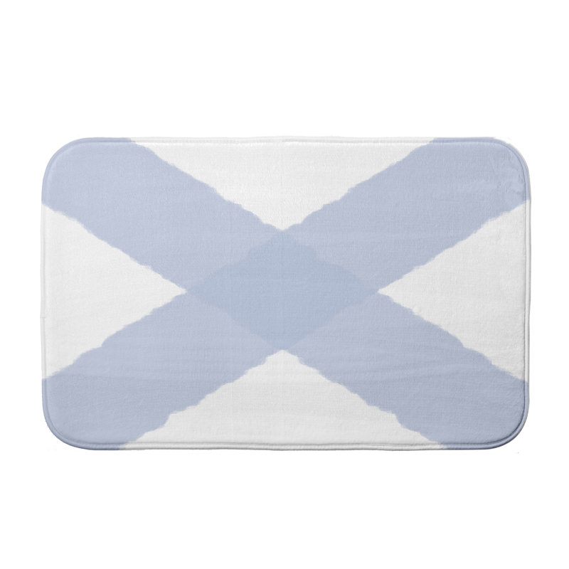 Tapis de bain Scarlett, l 24 po x L 17 po, Bleu