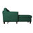 88.5'' W Corduroy Comfy L Shaped Sectional Storage Sofa Modular Cloud Sofa -872476546