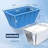 Extra Large Ice Cube Moulds 2Pack 16LB Silicone Large Ice Cube Moulds For Cold Plunge Tub,Reusable Ice Cube Trays For Freezer,Ice Block Moulds For Home Ice Bath,Cold Plunge Accessories,Ice Bath Chiller