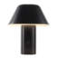 Folio 10-in Black dimmable LED Table Lamp-1496782498