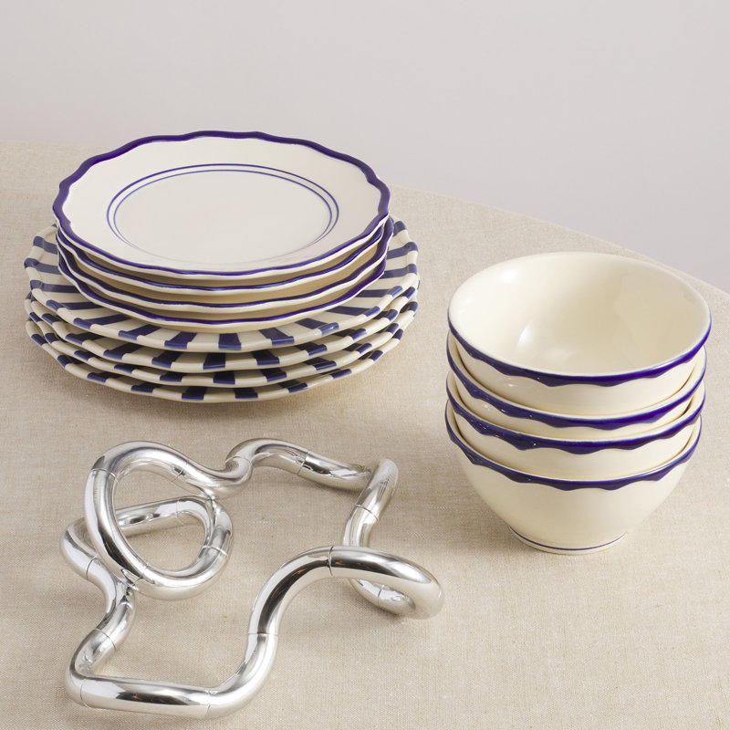 Dinnerware Set With Cereal Bowl