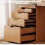 Bureau électrique réglable en hauteur en bois massif-1305574888
