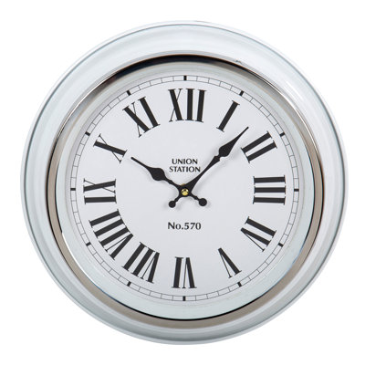 Horloge murale 13,5 po Brecken