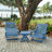 Aspen Recycled HDPE Folding Outdoor Lounge Chair-251920442