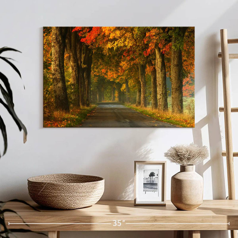 Alvord, route d'automne en Pologne, H 16 po x l 24 po