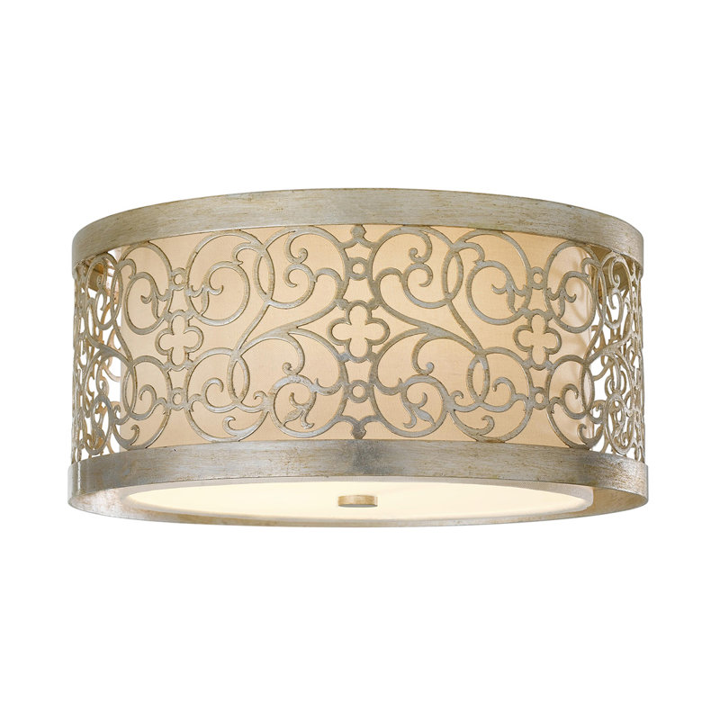 Brentry Glass Flush Mount, 29'' H X 47'' W X 47'' D