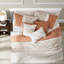 Ensemble de literie réversible en coton percale