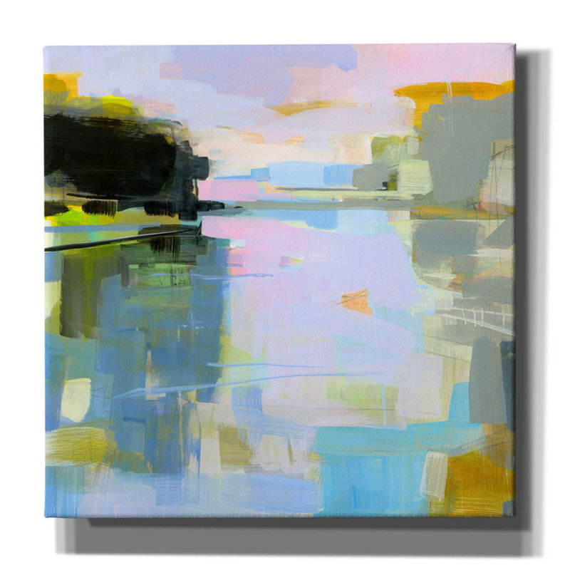 «Chauncey Creek on Canvas» par Kathleen Robbins, reproduction, H 26 po x l 26 po x P 1,5 po