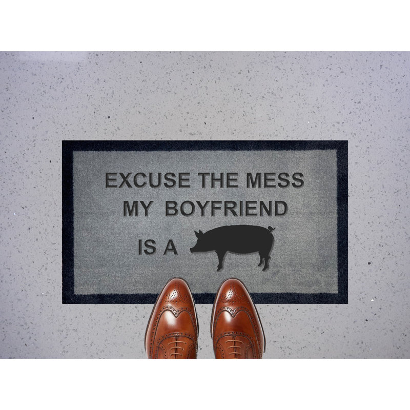 Slagle Non-Slip Indoor Doormat