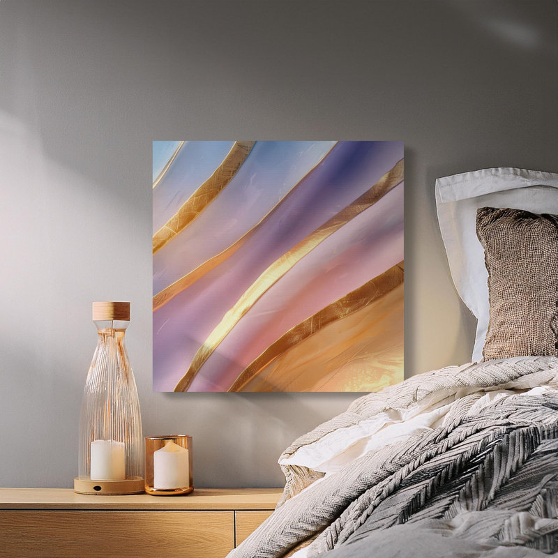 Akur 1 Piece Wall Art on Canvas, 25.4 cm H  x 25.4 cm W