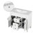 Darthula 35.9 " W Freestanding Standard Free Standing 1 Single Vanity Bathroom Vanity With Ceramic Top-464638563