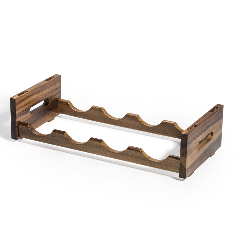 Kalmar Home 4 Bottle Tabletop Wine Rack