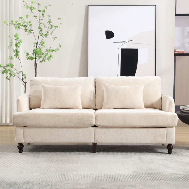 68,9 po Deshazer, Chenille beige