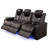 93.3 Inch Power Recliner 3 PC Set With Top-Grain Nappa, Fully Adjustable Relaxation, Smart Charging, And Dynamic RGB LED Lighting, Recliner-536383512