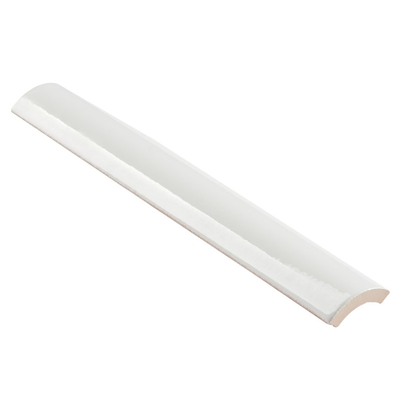 White Polished Porcelain Rectangular Wall Tile