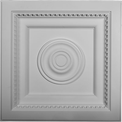 Ashford 23.88'' H x 23.88'' W x 3'' D Urethane Ceiling Medallion