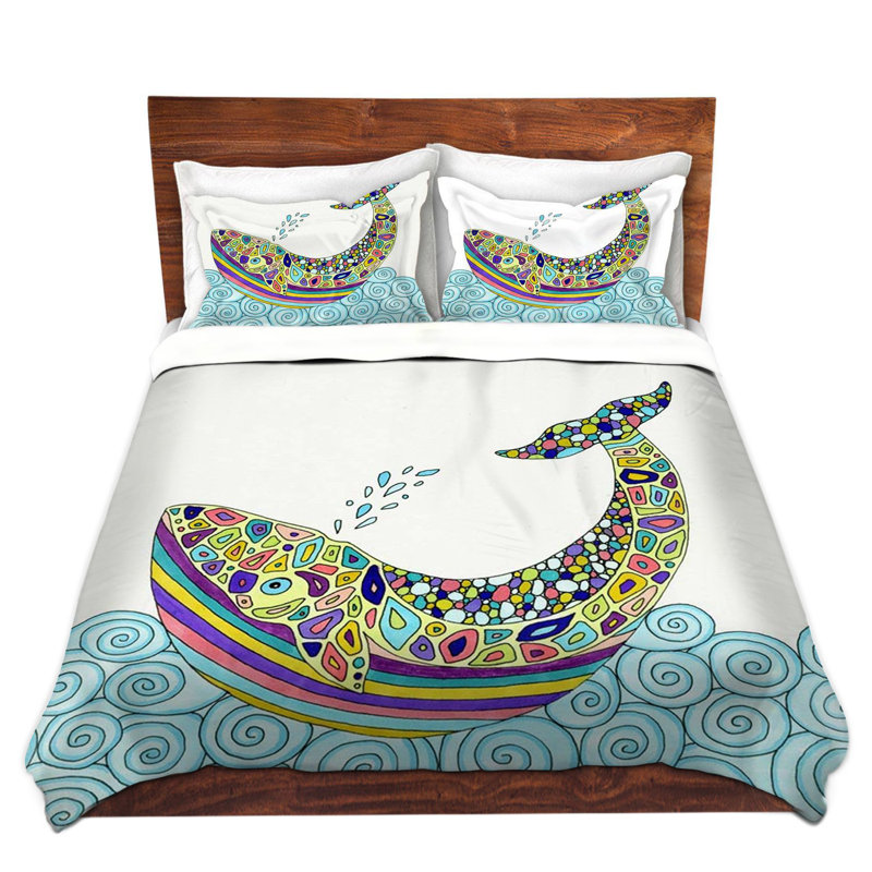 Polyester Duvet Cover, 1 Queen Duvet Cover + 2 Standard Shams