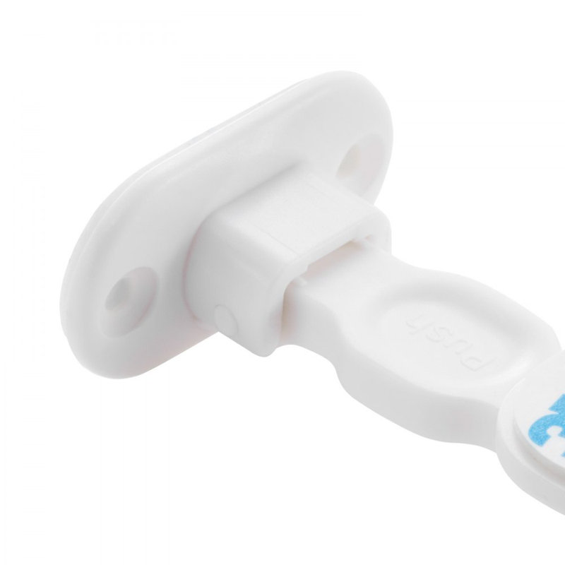 Cabinet Latch Locks, 12 Pack Child Safety Cabinet Locks, No Drilling or Tools Required Adhesive Cabinet Latch, Invisible Baby Proofing Child Proof Cabinet Locks for Drawers and Cabinets, White
