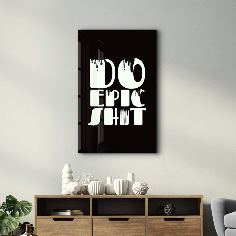 Élégante peinture murale en verre trempé de 13,8 po x 21,7 po | 100% verre trempé, épaisseur: 0,16 pouce | Imprimé UV pour des couleurs éclatantes | Parfait pour la décoration intérieure, le salon et les espaces de bureau