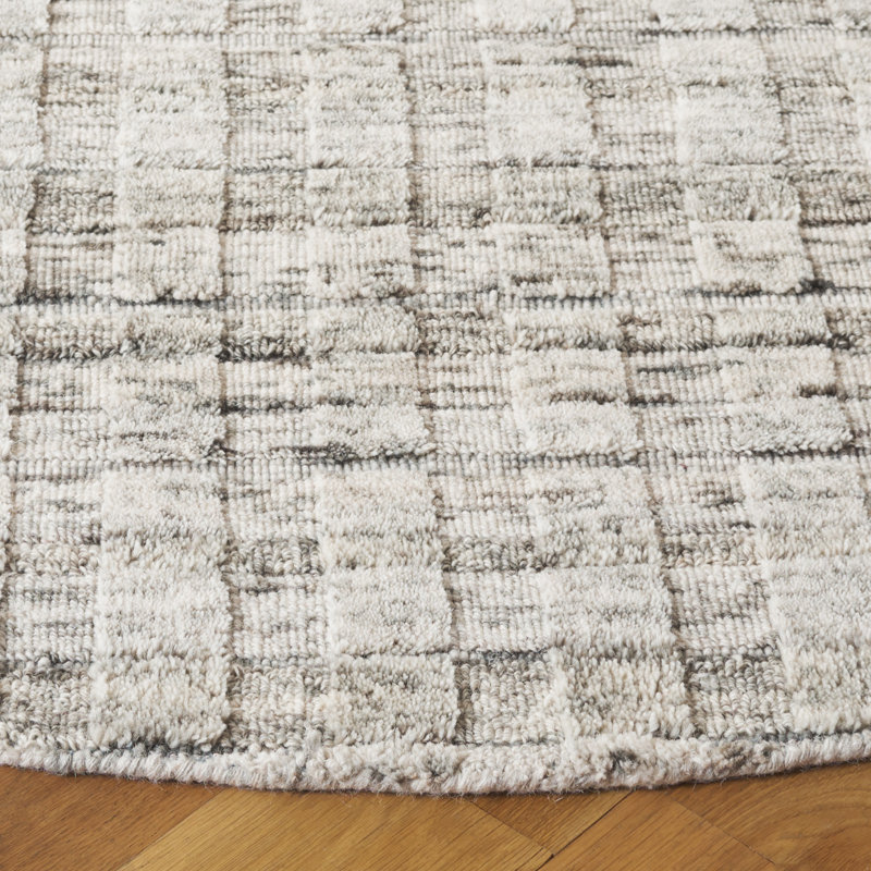 Frodine 501 Area Rug In Grey, Round 6'