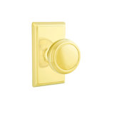 Passage Norwich Knob with Rectangular Rose