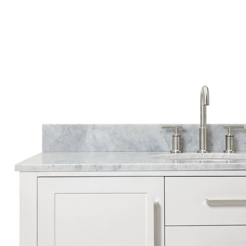 Bayhill 49'' W Single Vanity, White