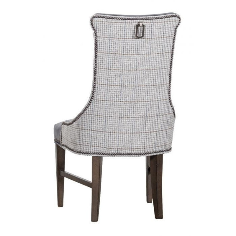 Trenton Parsons Chair, Tobacco, Indigo (8789 90)