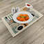 Ensemble de 4 napperons Ambesonne Monstera